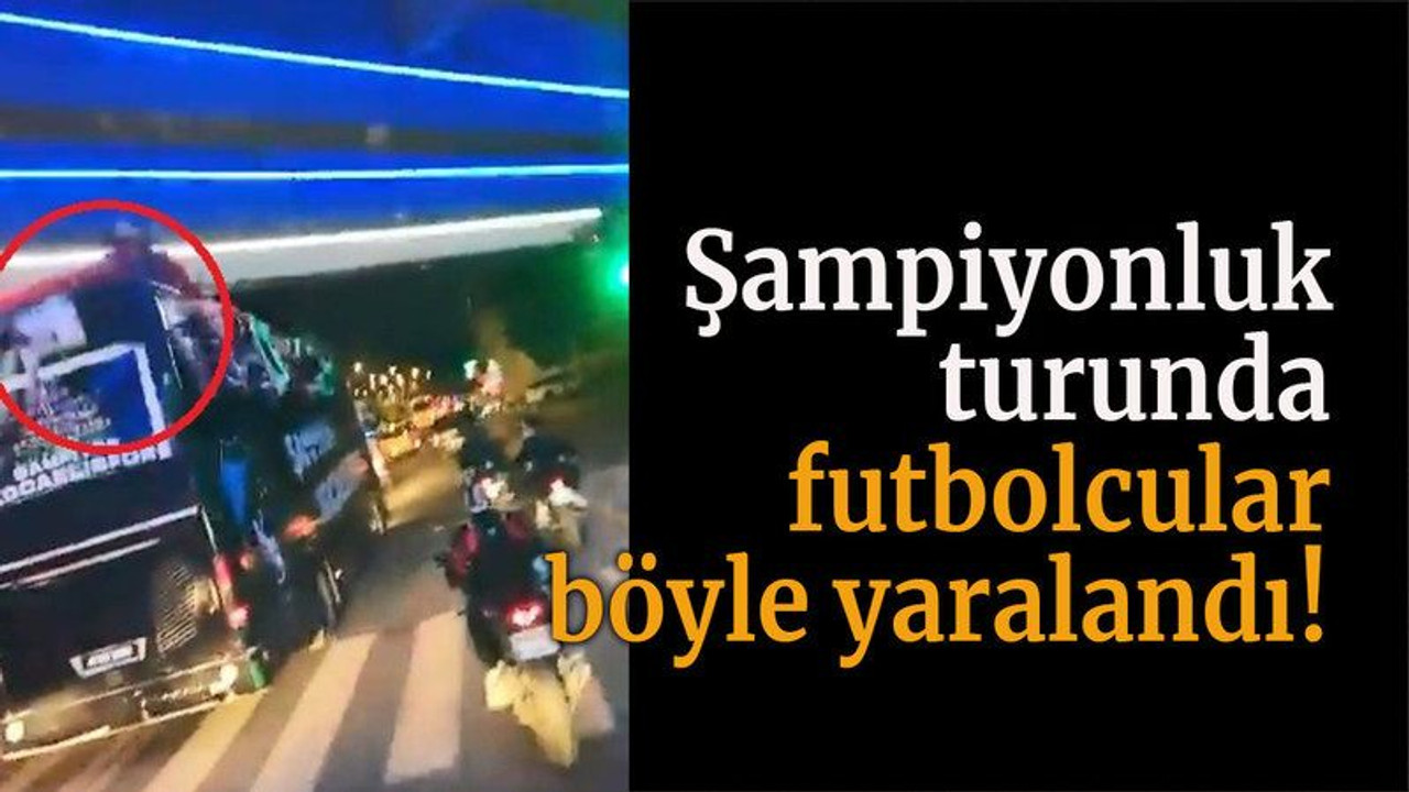 Şampiyonluk turunda futbolcular böyle yaralandı